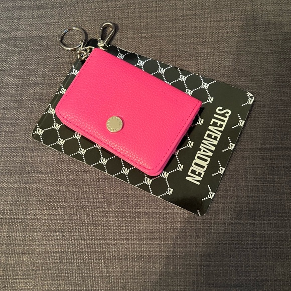NWT STEVE MADDEN BIFOLD MINI WALLET CARD HOLDER CASE - Picture 2 of 5